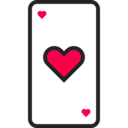 entertainment,gaming,casino,poker,valentines day,gambling,black jack,ace of hearts